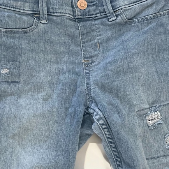 abercrombie kids pull on jean leggings size 11/12 girls slim cut - Picture 3 of 10